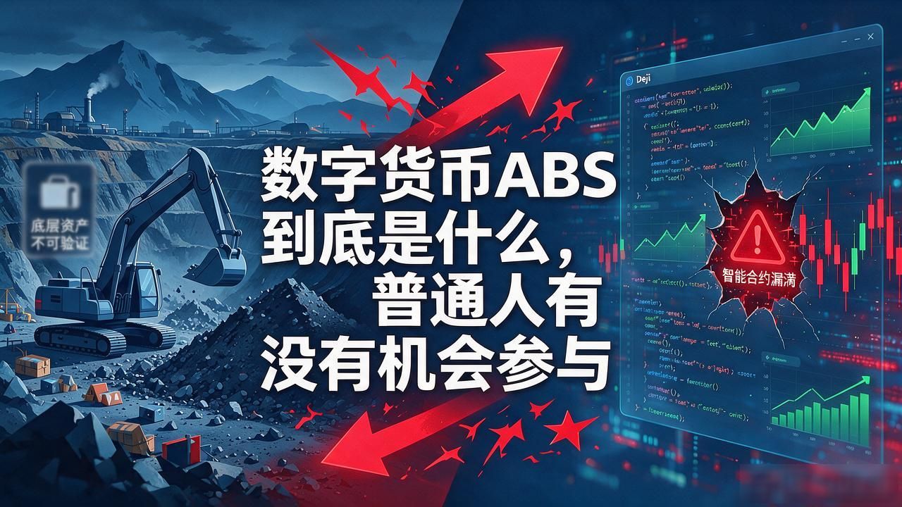数字货币ABS到底是什么，普通人有没有机会参与